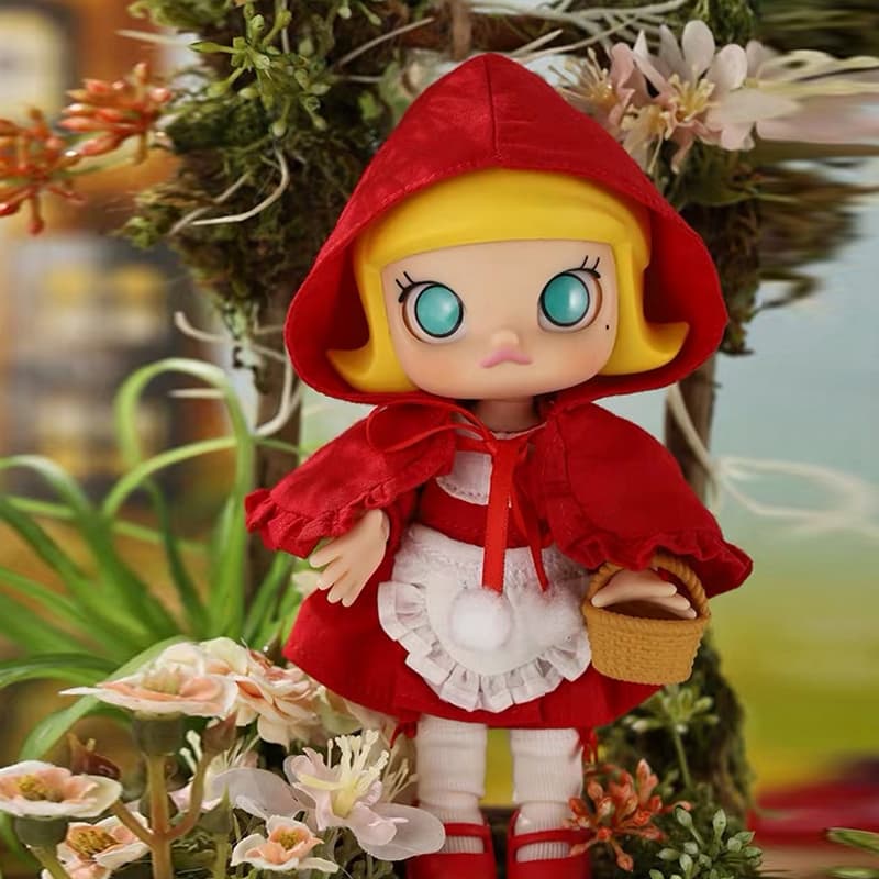 Фигурка POP MART MOLLY Kenny Swork x MOLLY Little Red Riding Hood BJD - изображение 5