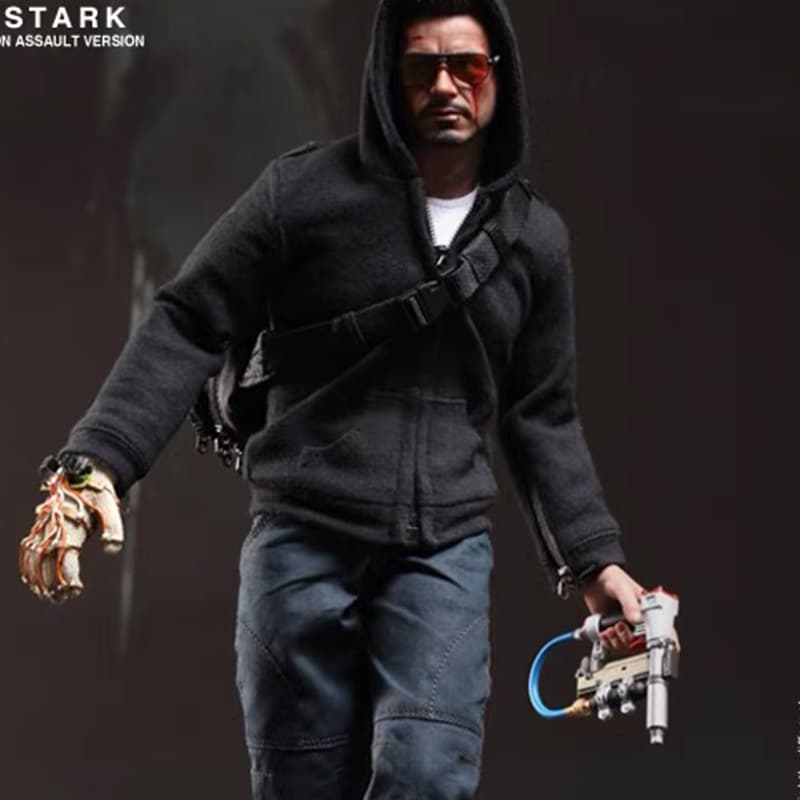 Фигурка Hot Toys 3 tony stark 16 mms209 30cm - изображение 4