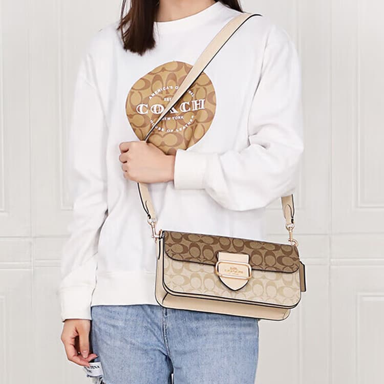 Мини-сумка COACH Morgan 27 - изображение 7