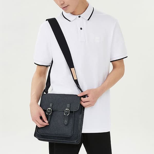 Сумка через плечо Longchamp Crossbody Bag Black - изображение 8