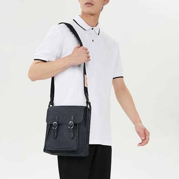Сумка через плечо Longchamp Crossbody Bag Black - изображение 7