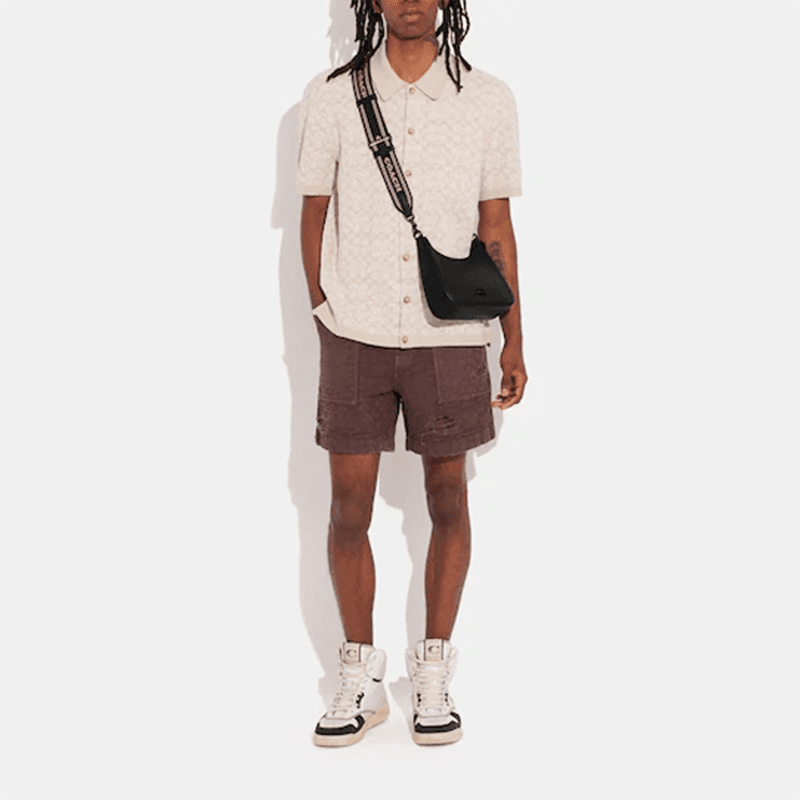 Мини-сумка COACH Hobo 23 Logo - изображение 6
