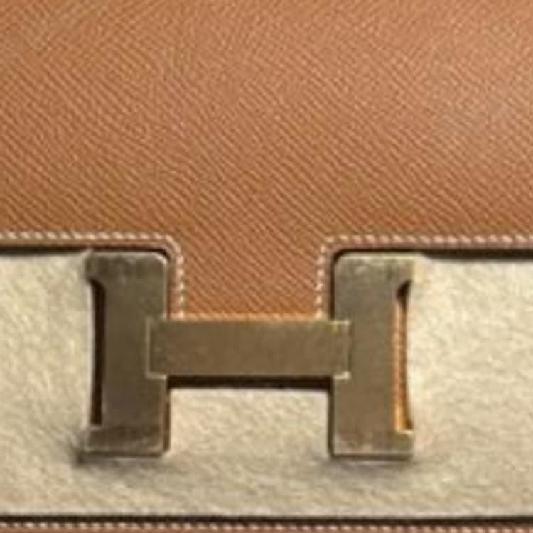 Сумка через плечо Hermes Constance Elan 37 Gold - изображение 4