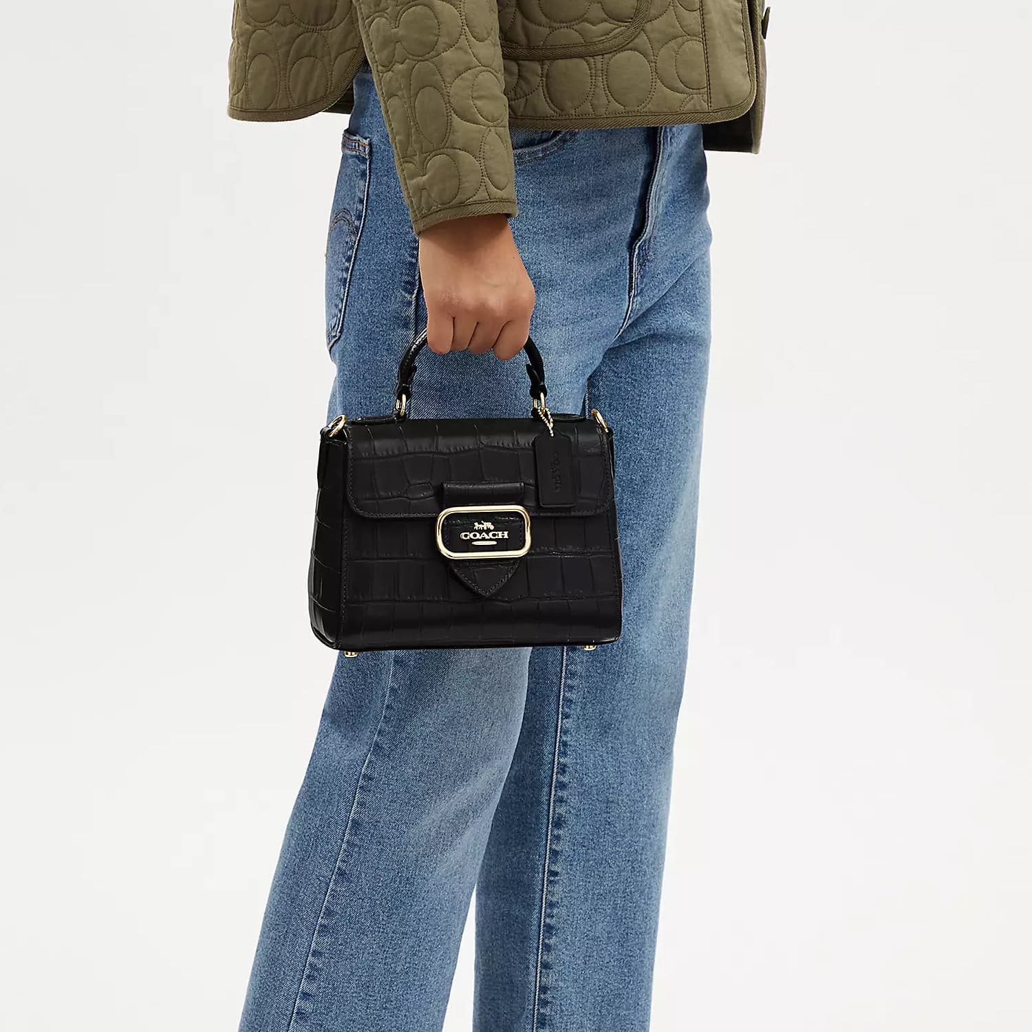 Сумка COACH Morgan 21 Black - изображение 5