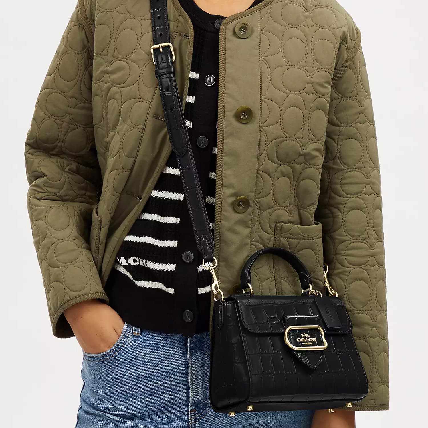 Сумка COACH Morgan 21 Black - изображение 4