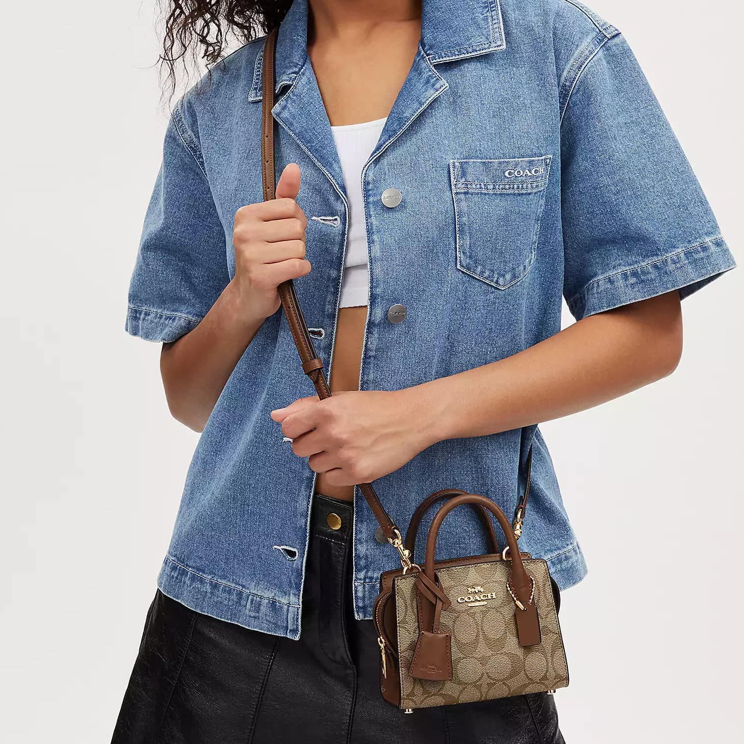 Сумка COACH Andrea 15 - изображение 4