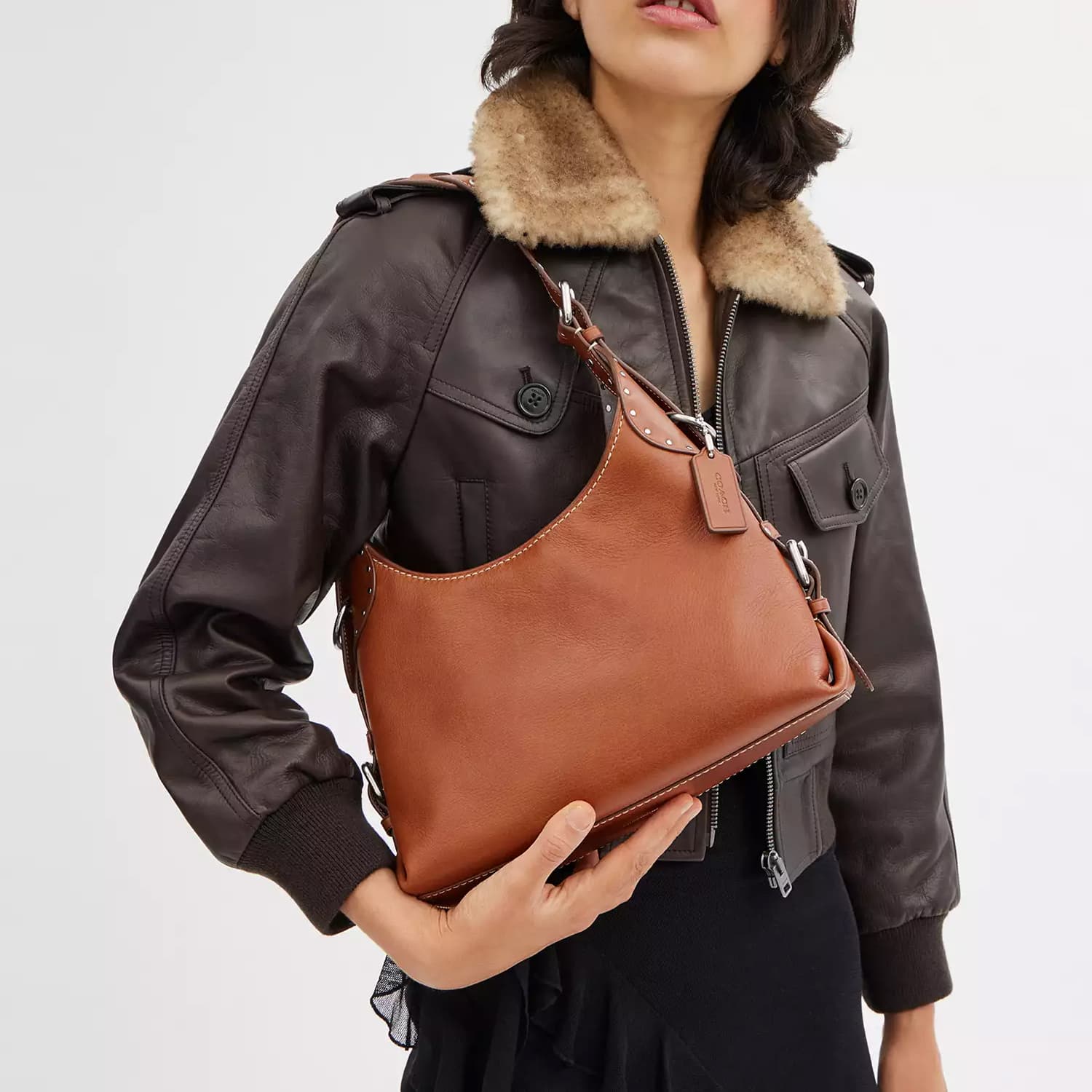 Мини-сумка COACH Cargo 28 - изображение 5
