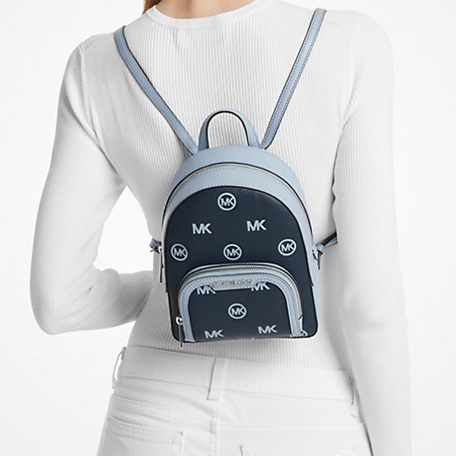 Рюкзак Michael Kors Jaycee Navy - изображение 5