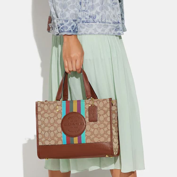 Сумка COACH Dempsey 30 Tote - изображение 4