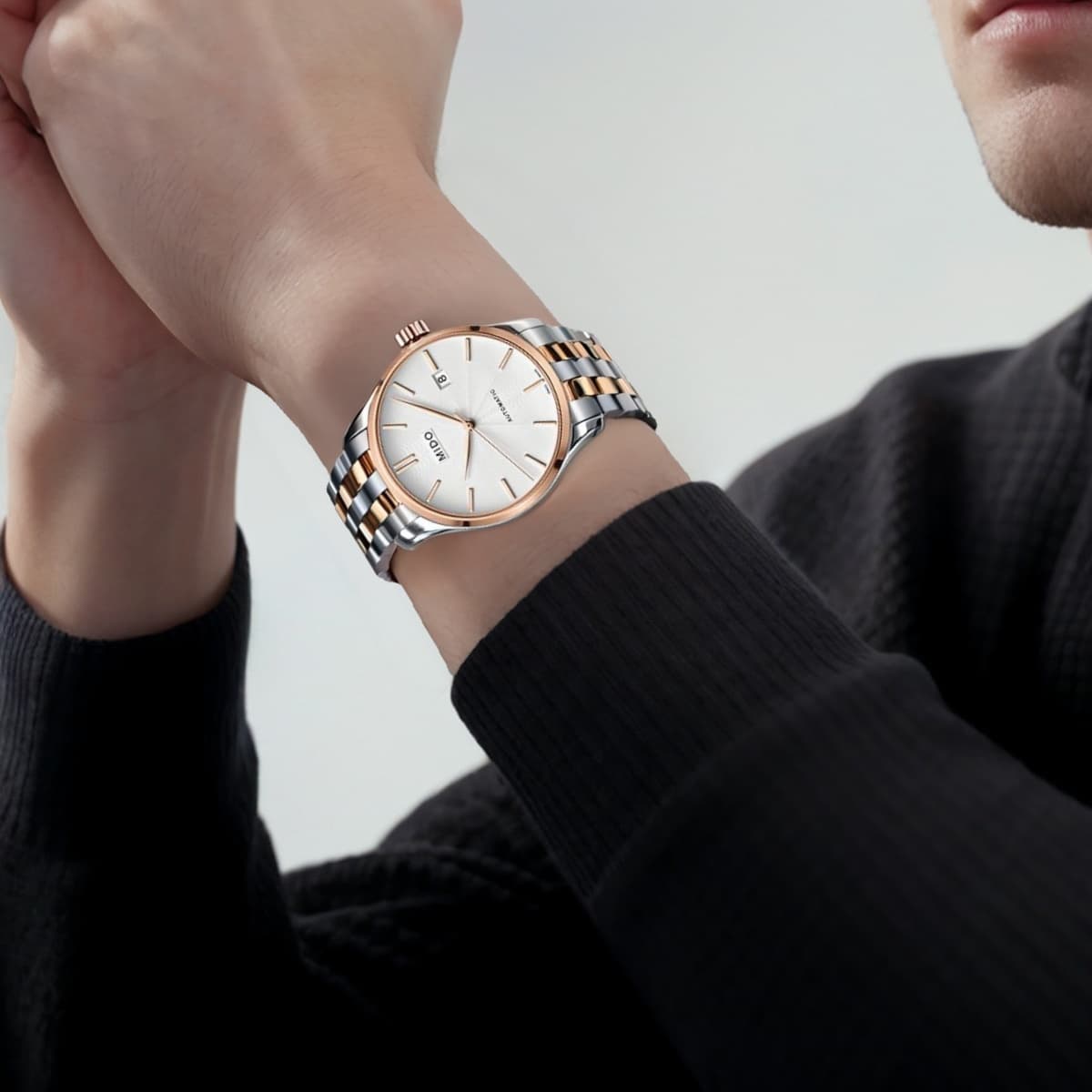 Часы MIDOBelluna 42.5mm PVD PVD M024.407.22.031.00 - изображение 8