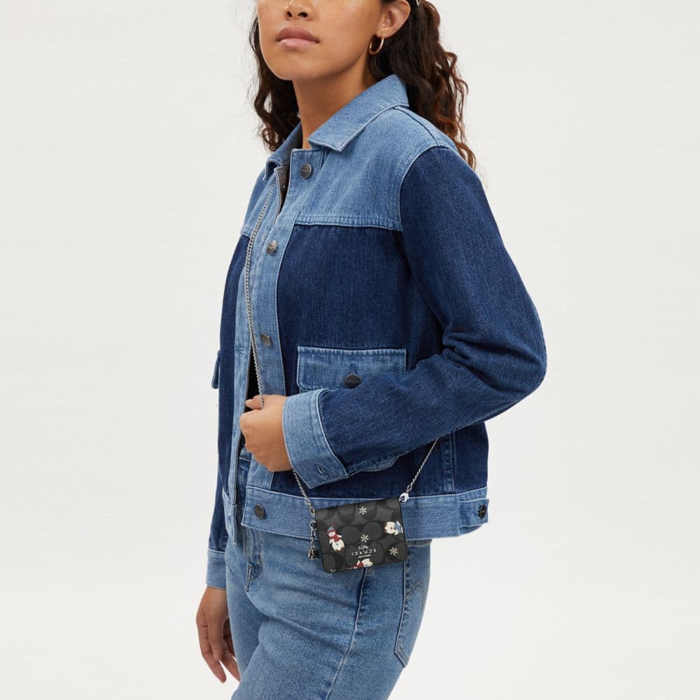 Сумка через плечо COACH Boxed Logo - изображение 4