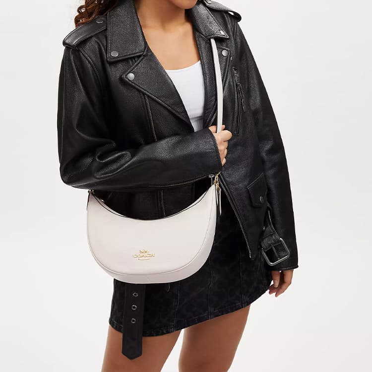 Мини-сумка COACH Aria Shoulder Bag 26 White - изображение 4