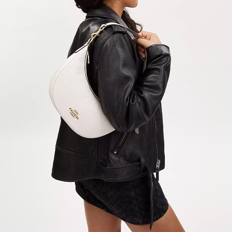Мини-сумка COACH Aria Shoulder Bag 26 White - изображение 5