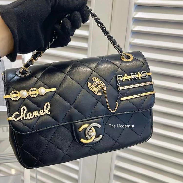 Сумка через плечо CHANEL 22C - изображение 6