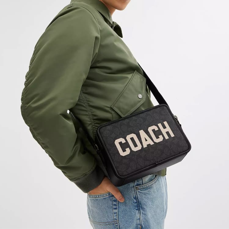 Сумка через плечо COACH Charter 24 Logo - изображение 5