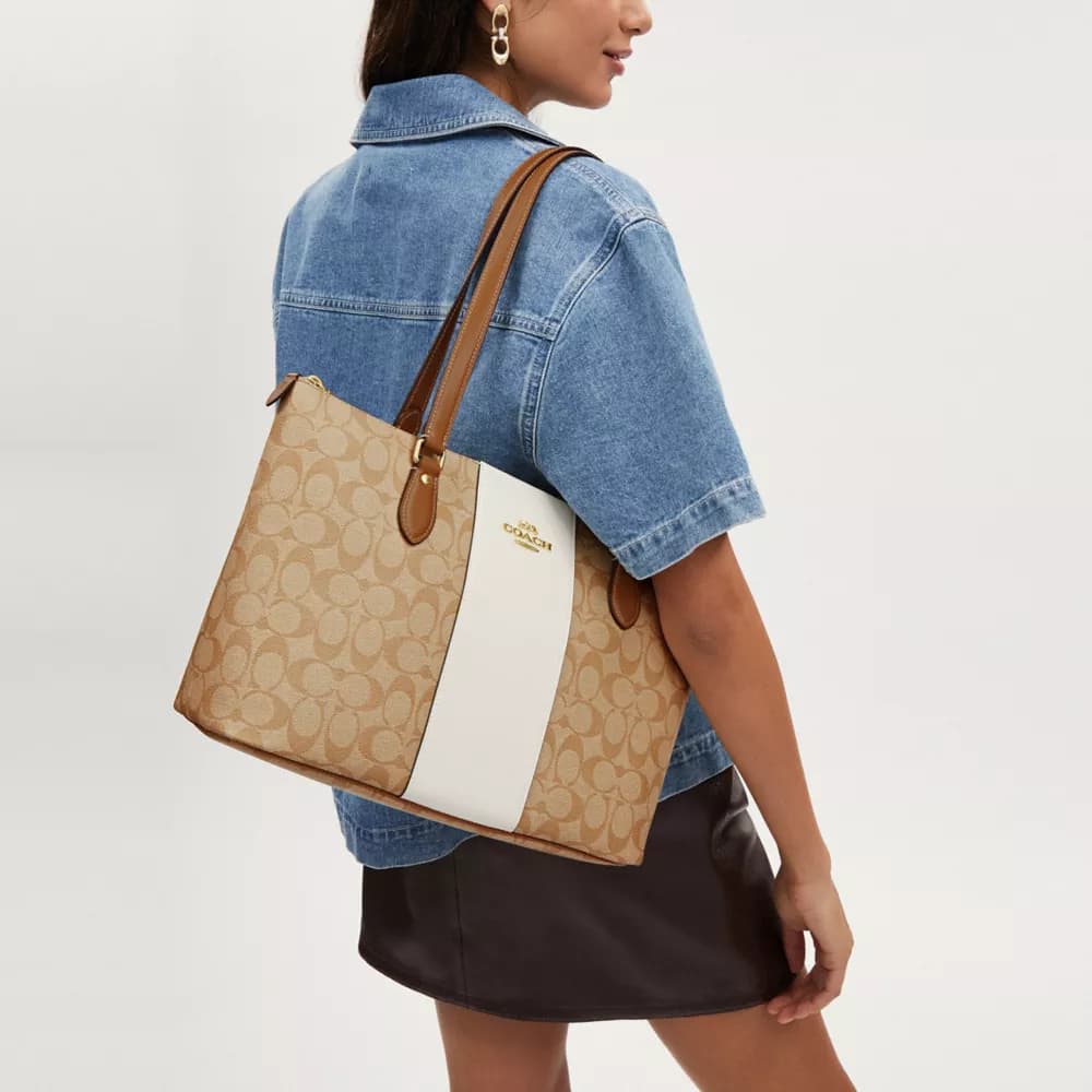 Мини-сумка COACH Gallery Tote - изображение 4