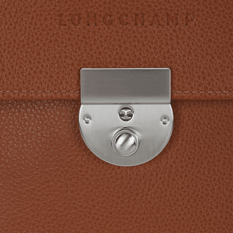 Портфель Longchamp Le Foulonné Briefcase Honey - изображение 5