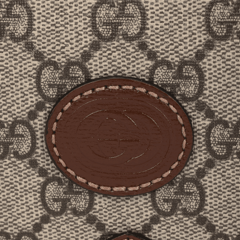 Сумка через плечо Gucci Mini Messenger Bag Brown - изображение 5