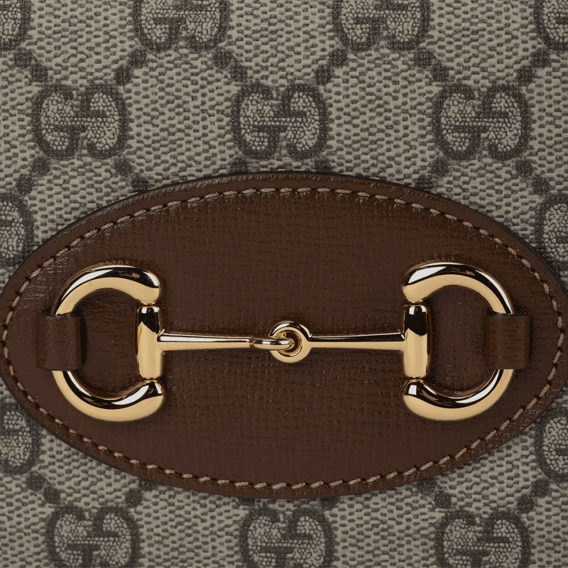 Сумка через плечо Gucci Horsebit 1955 - изображение 5