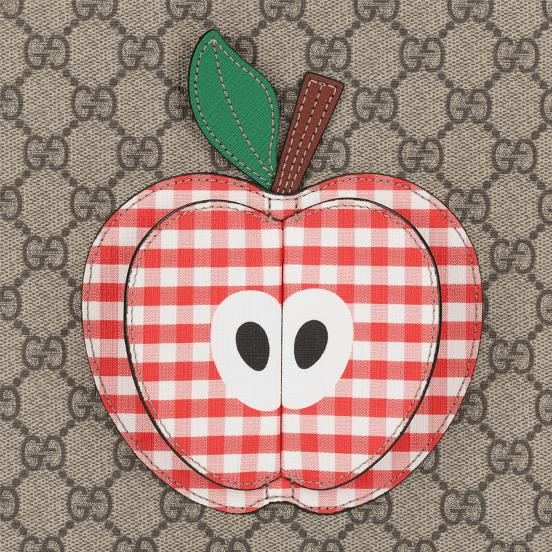 Gucci Apple Tote Bag Supreme Canvas - изображение 5
