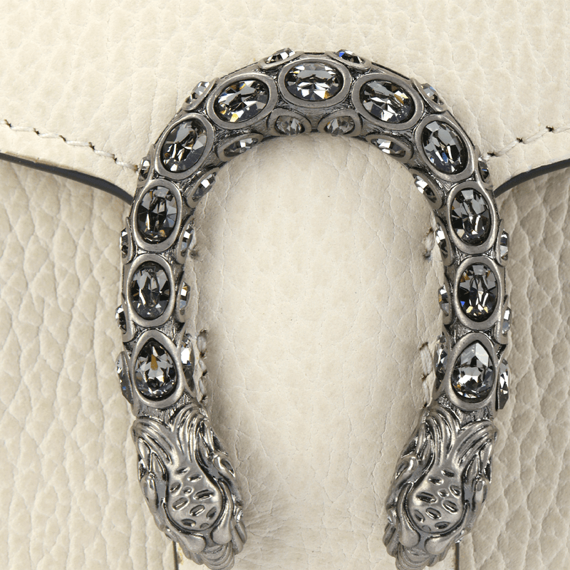 Сумка через плечо Gucci Dionysus Mini White - изображение 5