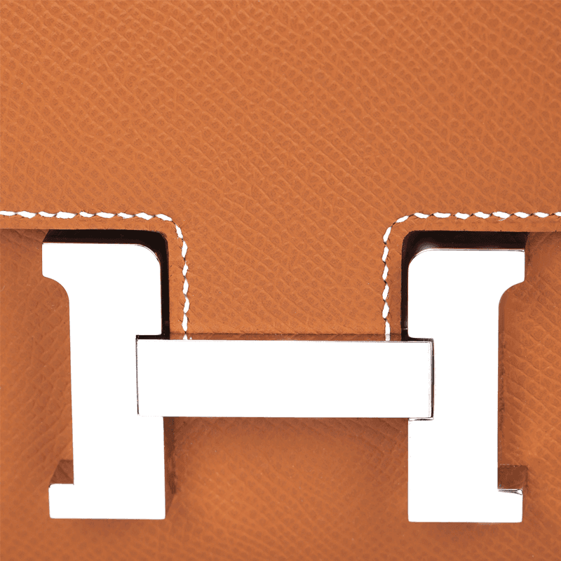 Сумка через плечо HERMES Constance Mini 19 Epsom 37 Gold - изображение 12