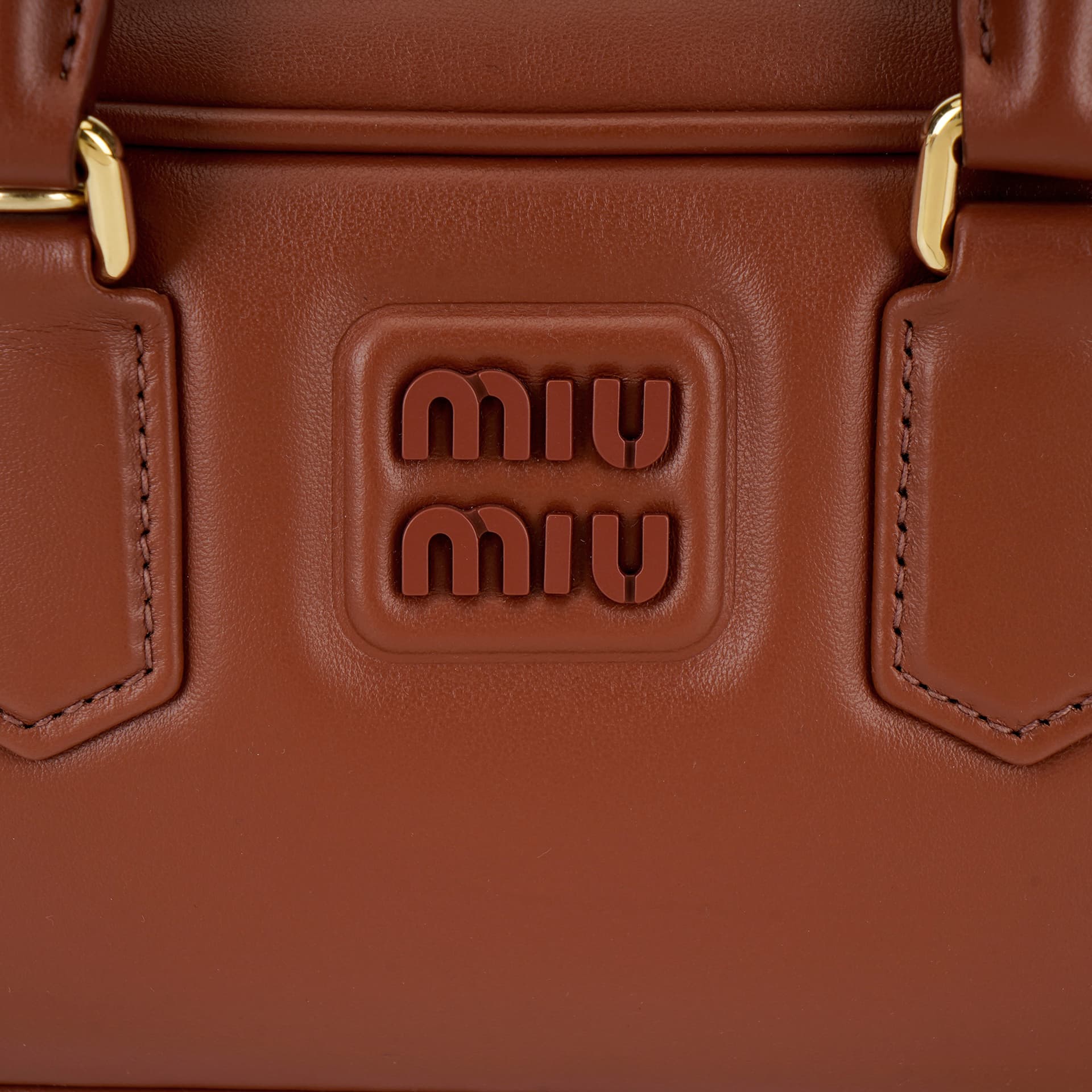 Сумка Miu Miu Arcadie Rust - изображение 10