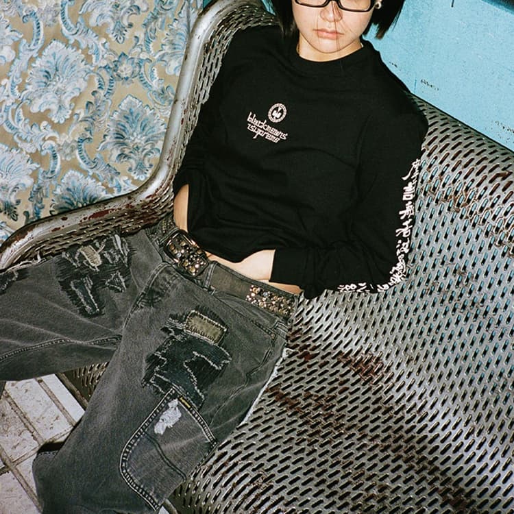 Футболка Supreme x BLACKMEANS FW23 Tee - изображение 2