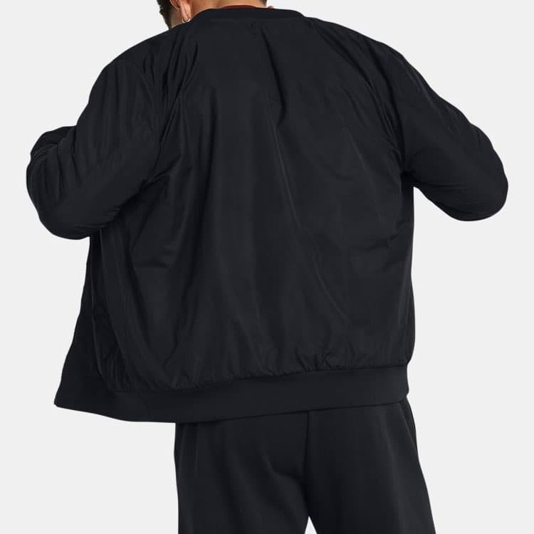 Куртка Under Armour Curry SS24 Bomber Jacket Black - изображение 4
