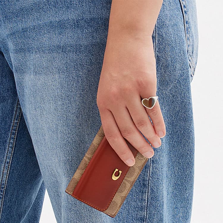 Кошелек COACH Trifold Wallet 11 - изображение 6