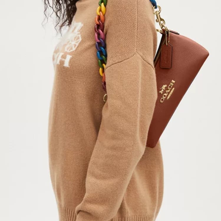Мини-сумка COACH Charlotte 25 - изображение 5