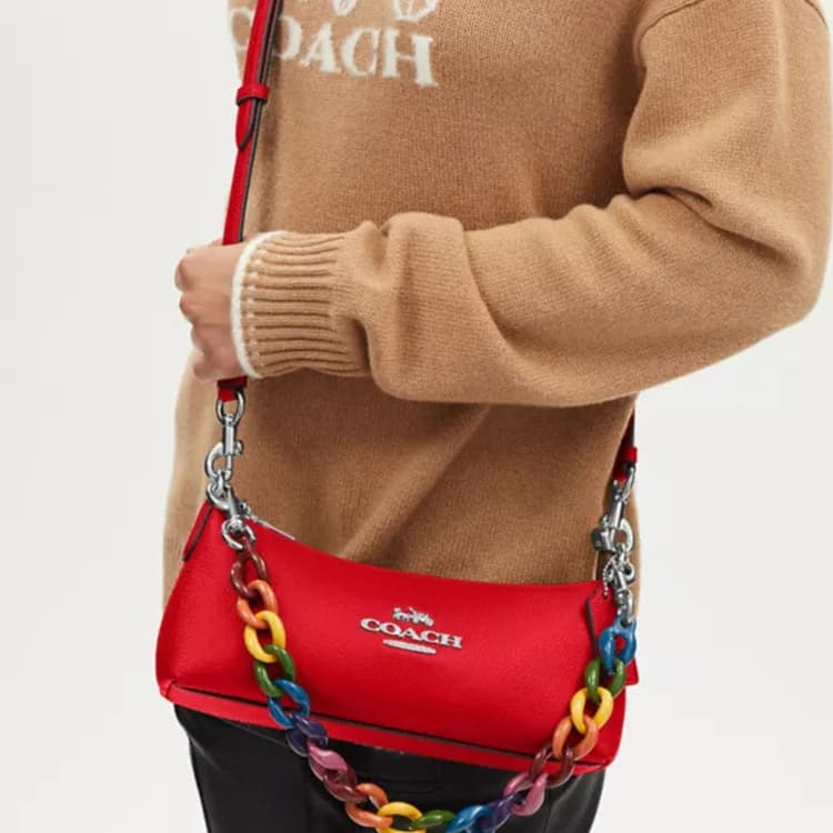 Мини-сумка COACH Charlotte 25 - изображение 4