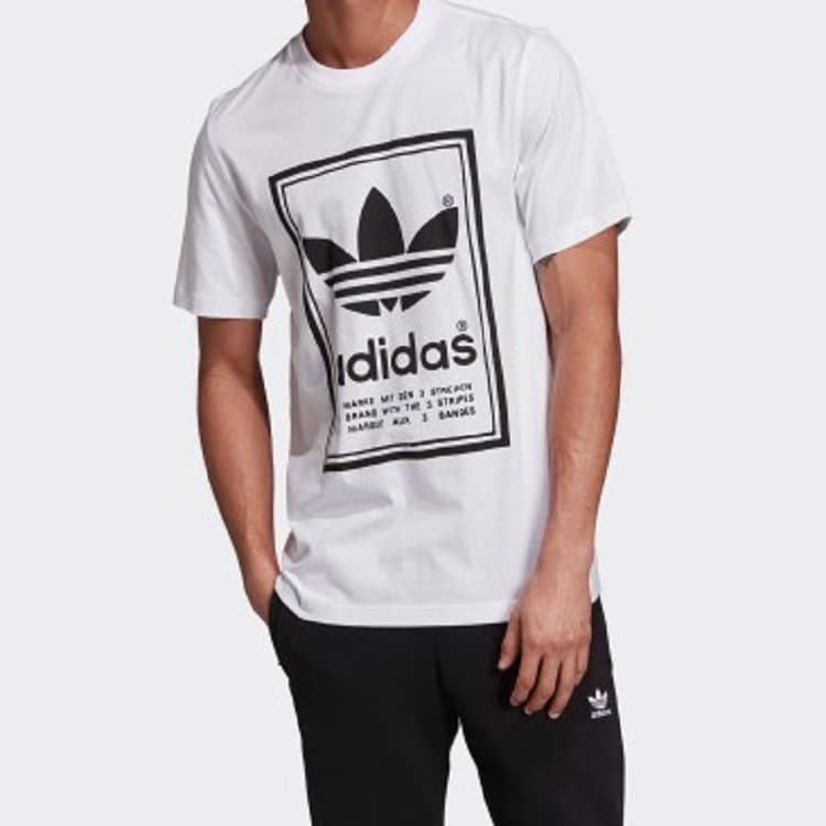 Футболка adidas Vintage Tee White - изображение 5
