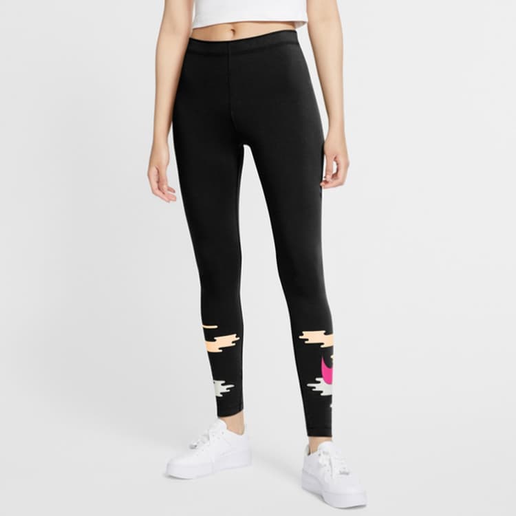 Штаны Nike Sportswear Tight Pants Women Black - изображение 4