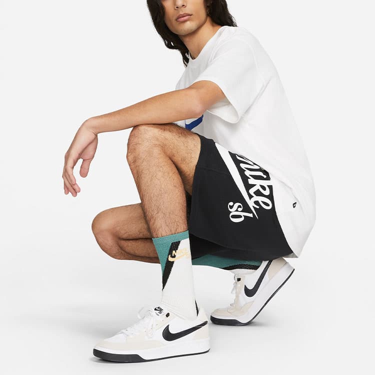 Тренировочные штаны Nike SB Sunday Logo Black - изображение 4