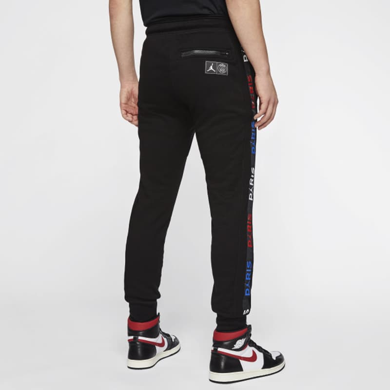 Штаны Jordan Paris Saint-Germain Logo Joggers Black - изображение 6
