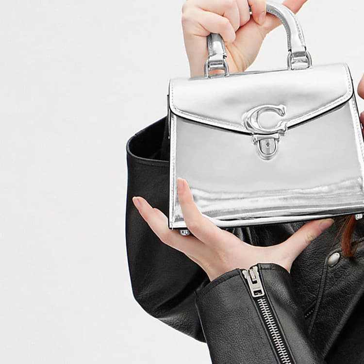 Сумка COACH Sammy 22 Silver - изображение 7