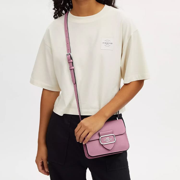 Сумка через плечо COACH Morgan 18 Logo - изображение 5