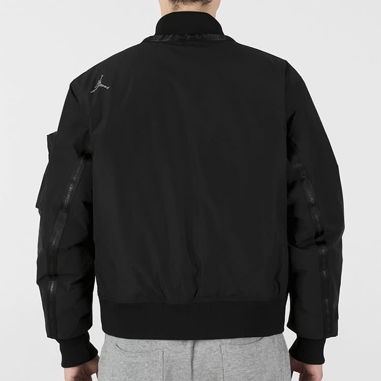 Зимняя куртка пуховик Jordan Jacket Black - изображение 3