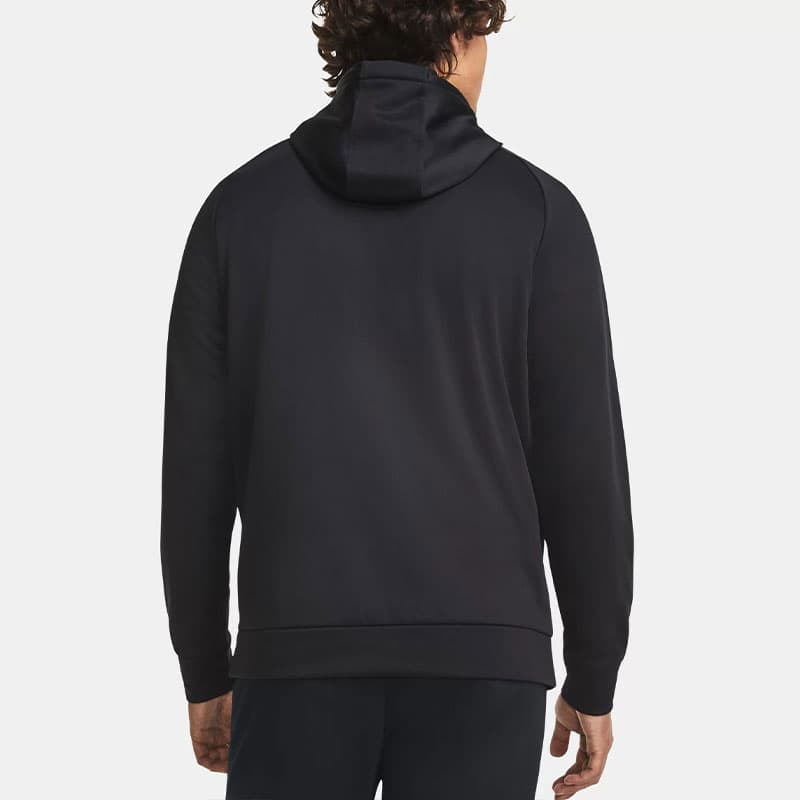 Худи Under Armour Fleece Hoodie Black — фото 4