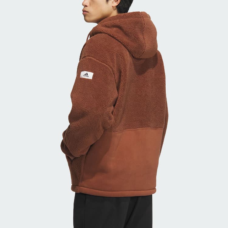 Куртка adidas Lounge Jacket Brown - изображение 3