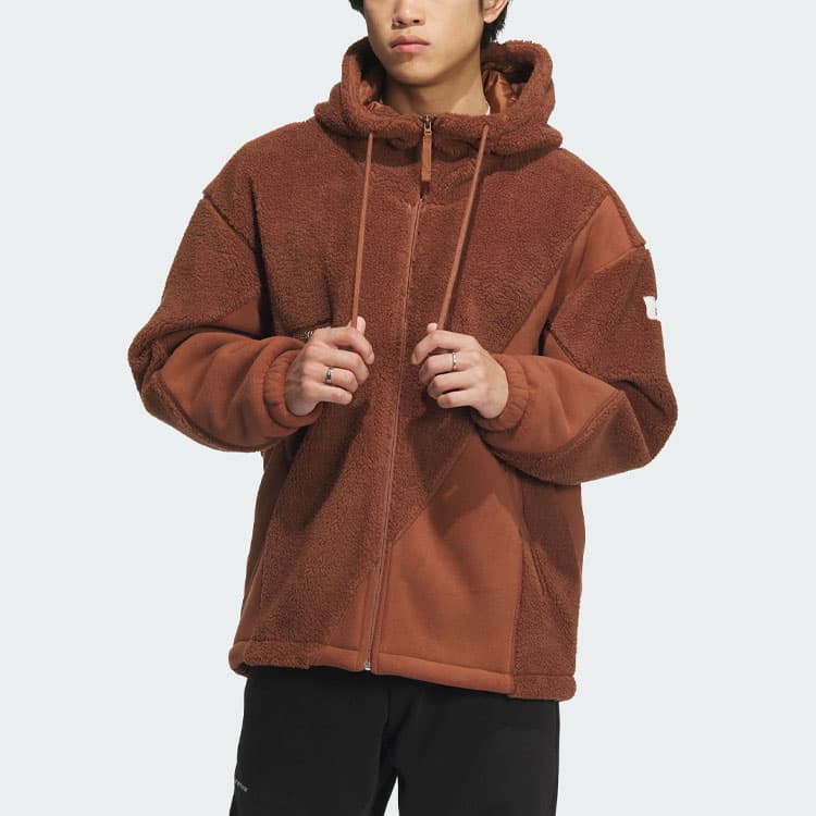 Куртка adidas Lounge Jacket Brown - изображение 2