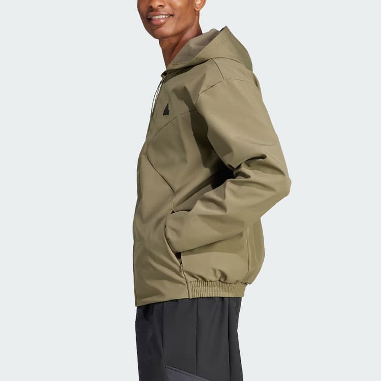 Куртка adidas City Escape Full-Zip Hoodie Logo - изображение 4