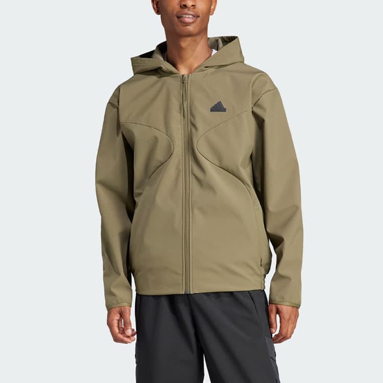 Куртка adidas City Escape Full-Zip Hoodie Logo - изображение 2