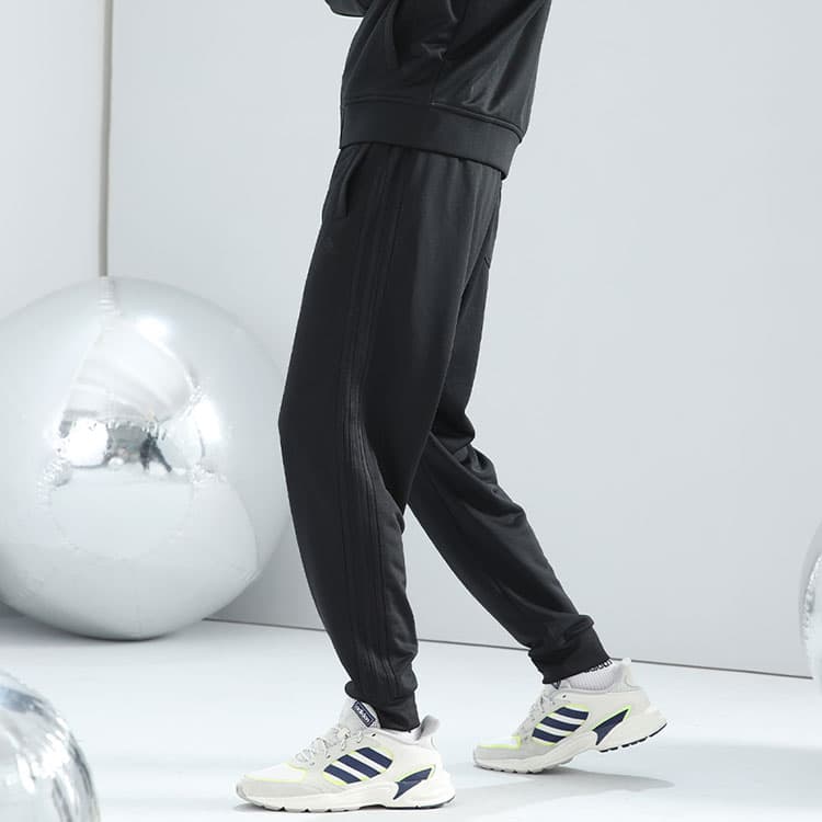 Спортивный костюм adidas Side Stripe Track Suit Black - изображение 8