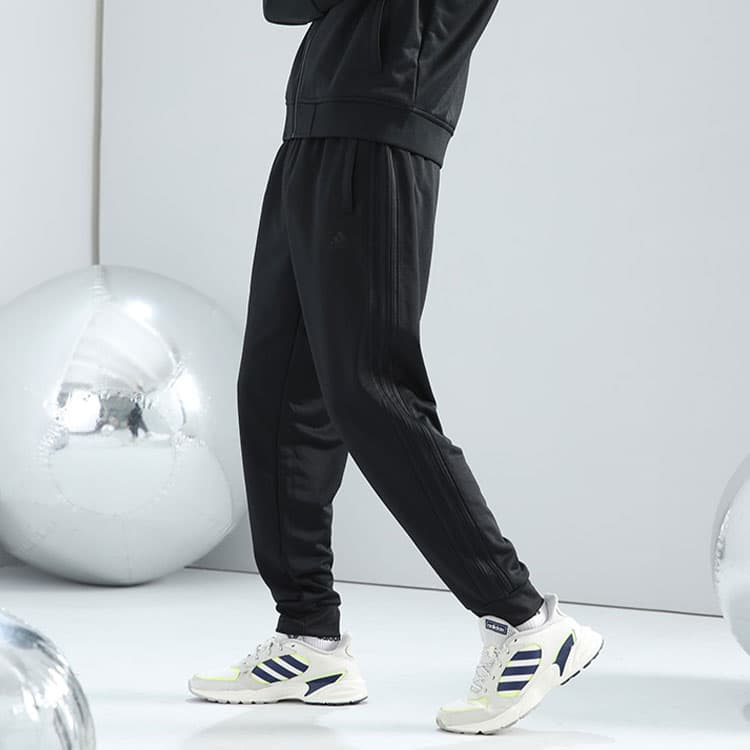 Спортивный костюм adidas Side Stripe Track Suit Black - изображение 9