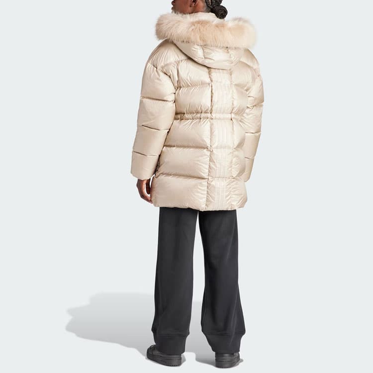 Пуховик adidas originals Puffed Long Fur Jacket 600 - изображение 2