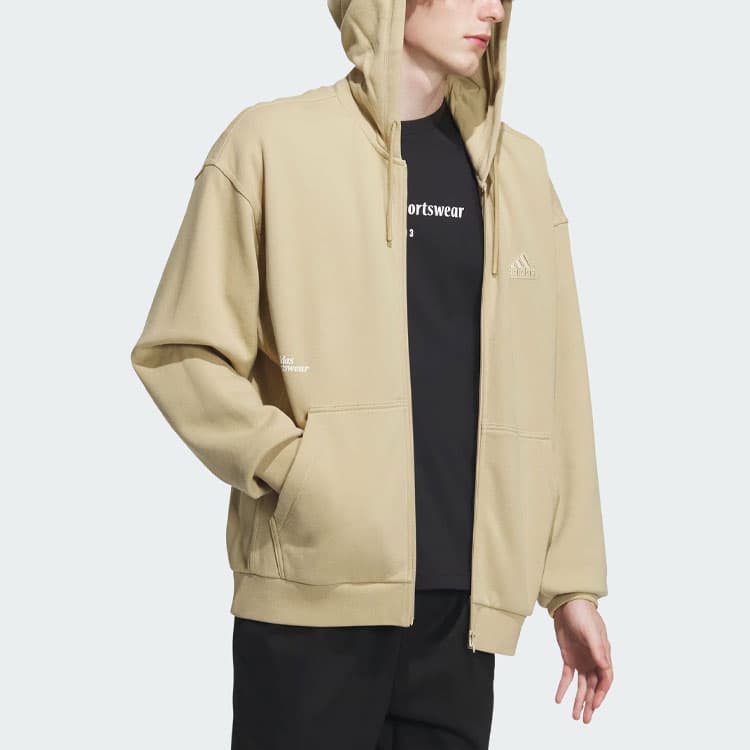 Куртка adidas Heavy French Terry Jacket Logo - изображение 4