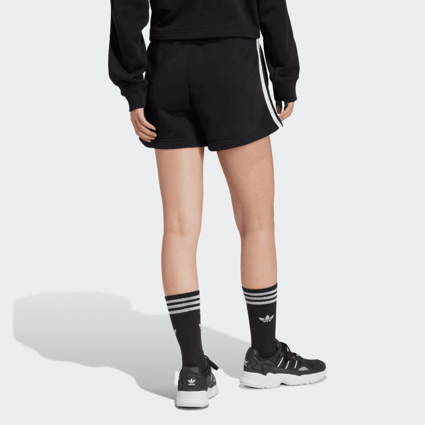 adidas Originals 3-Stripes French Terry Shorts - изображение 3