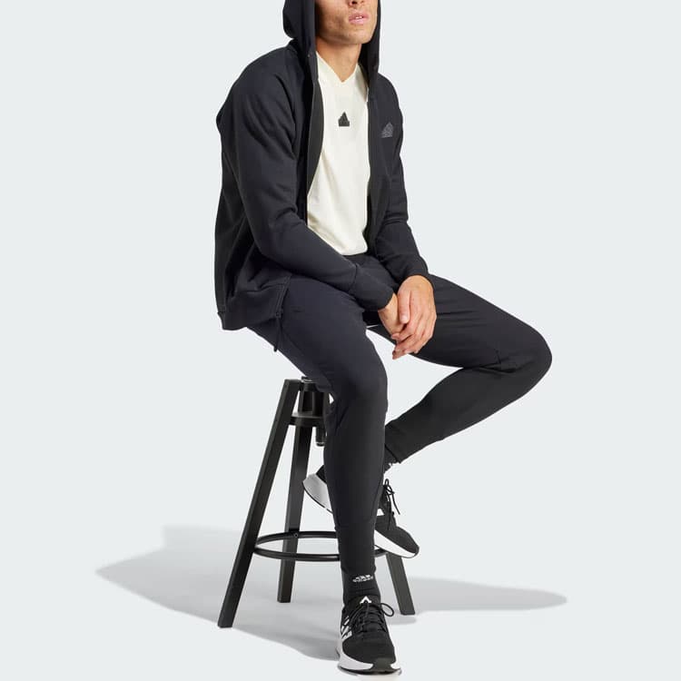Куртка adidas Z.N.E. Hooded Track Jacket Black - изображение 4